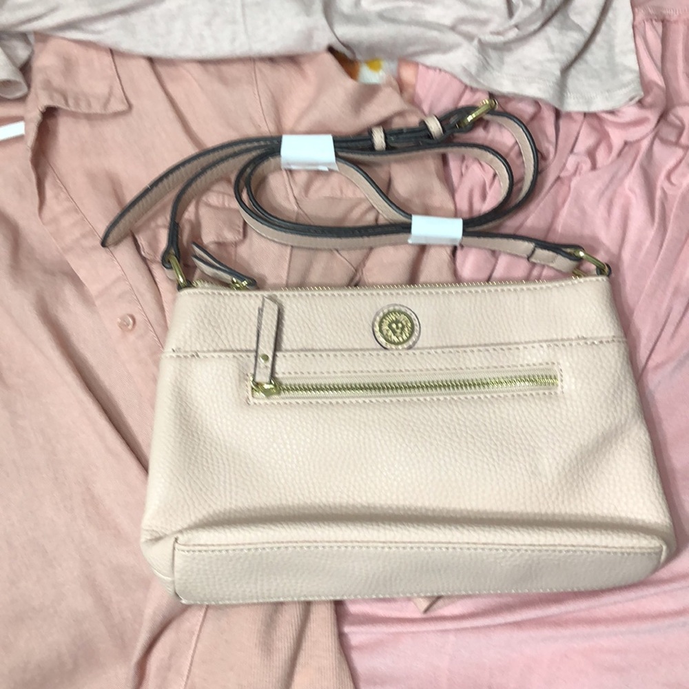 Anne Klein crossbody or shoulder purse pink - Picture 15 of 15
